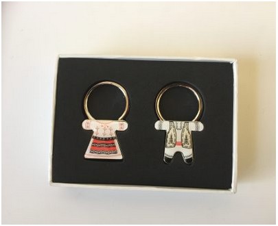 Porte clé "Breloc" - La paire