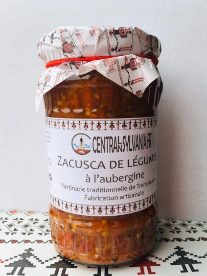 Artisanal eggplant zacusca - Central Transylvania - 350g