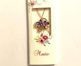 martisor pierre coloree Mărțișor colorat cu pietre