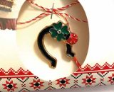 martisor fer a cheval blanc trefle martisor potcoava neagra