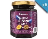 lot de 6x220g Magiun de prunes aux noix - Raureni